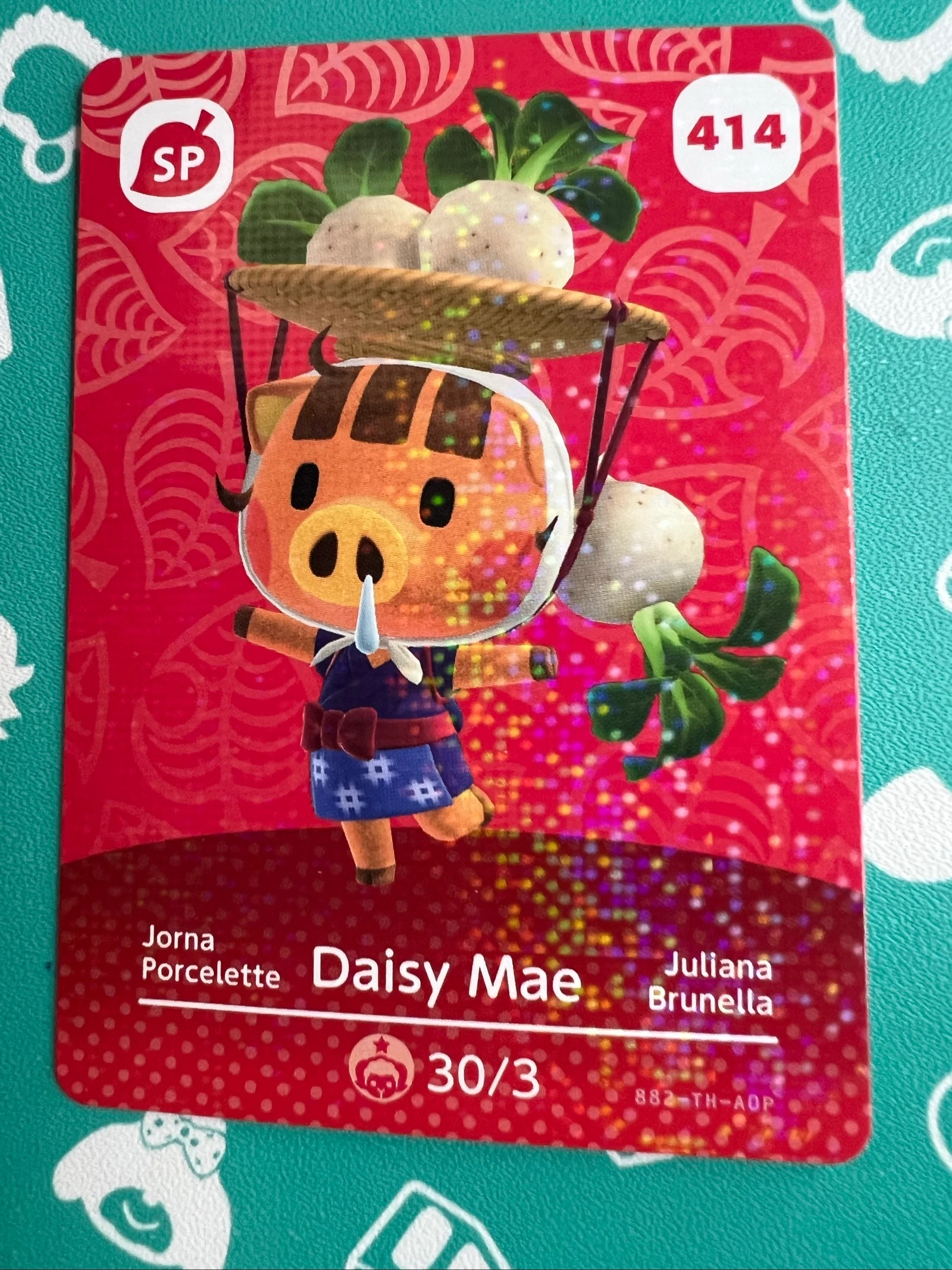 Carte amiibo de Porcelette 414